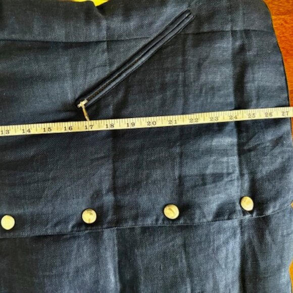 BRUNELLO CUCINELLI LUX Down Padded Vest, Navy,Linen Silk Wool,Hood, M, RT$3200 - Picture 8 of 15